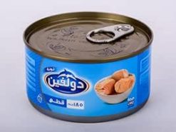 تونه دولفين قطع  185 جم * 48 علبه